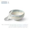 Handmade Ceramic Small Bowl | 4.75" Unique Pottery for Yogurt, Rice, Cereal, Dipping Dish | Housewarming Gift, Minimalist Ceramica