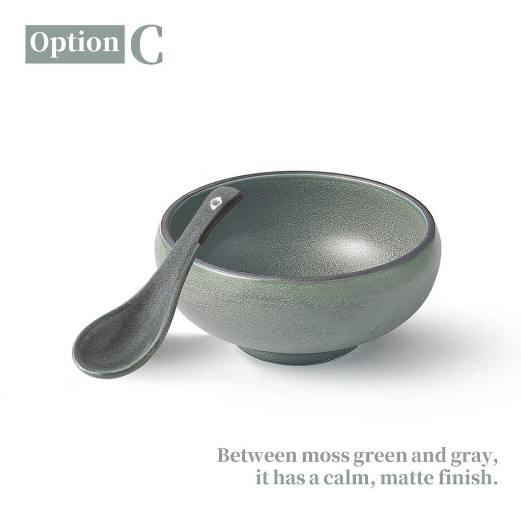 Handmade Ceramic Small Bowl | 4.75" Unique Pottery for Yogurt, Rice, Cereal, Dipping Dish | Housewarming Gift, Minimalist Ceramica